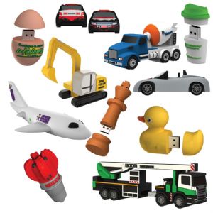 3D Custom Shape USB Flash Drive